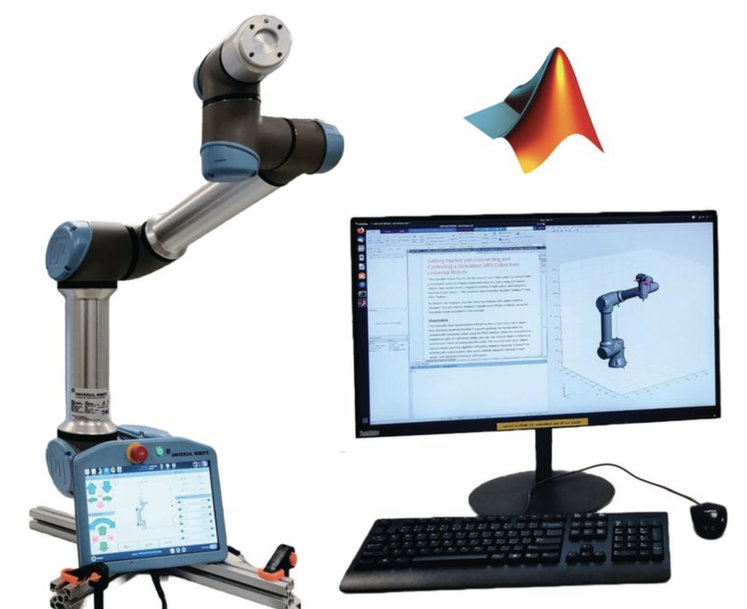Universal Robots amplía su colaboración con MathWorks al unirse al programa Connections